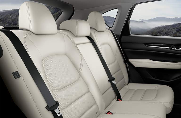 2018 Mazda CX-5 Interior View of Rear Seating in White