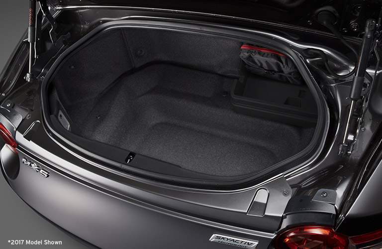 Trunk Space in the 2018 Mazda MX-5 Miata