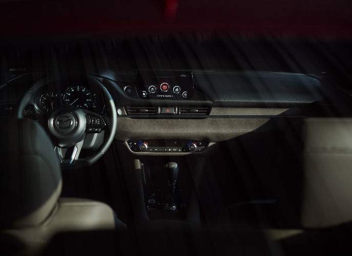 Dashboard View of 2018 Mazda6
