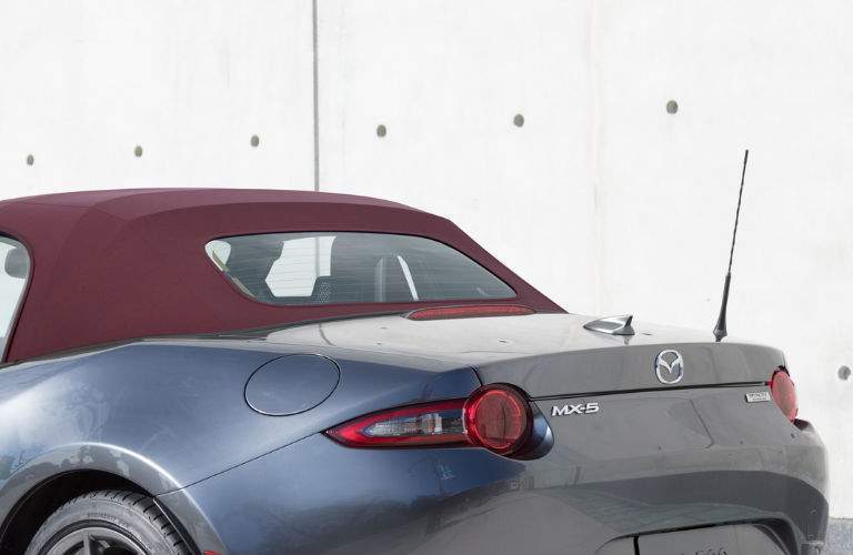 Rear End Close Up of 2018 Mazda MX-5 Miata