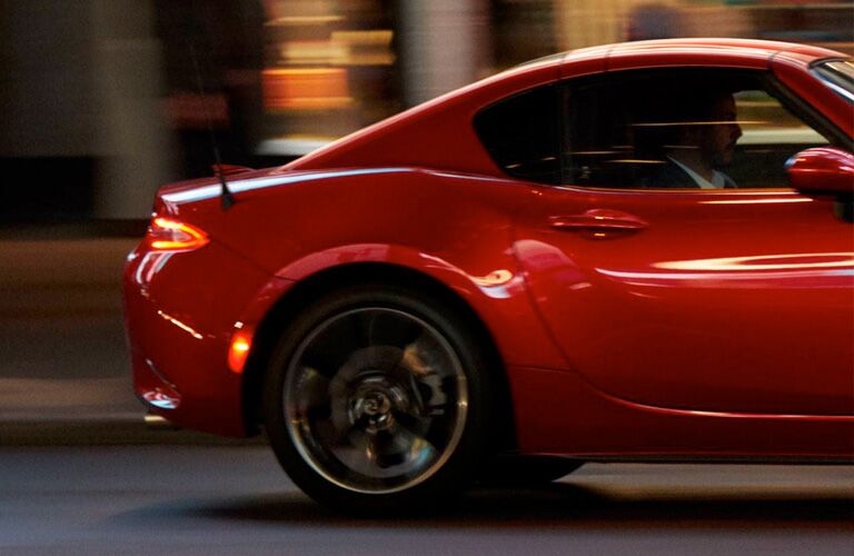Red 2019 Mazda MX-5 Miata RF