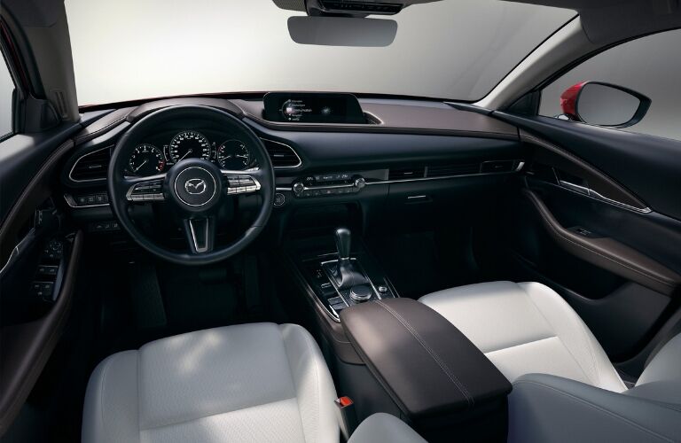 Interior view of 2020 Mazda CX-30