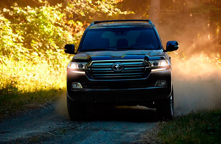 Front View of Land Cruiser