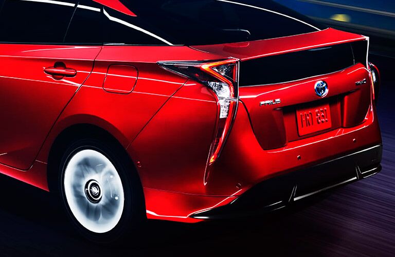 Redesigned back end 2016 Toyota Prius