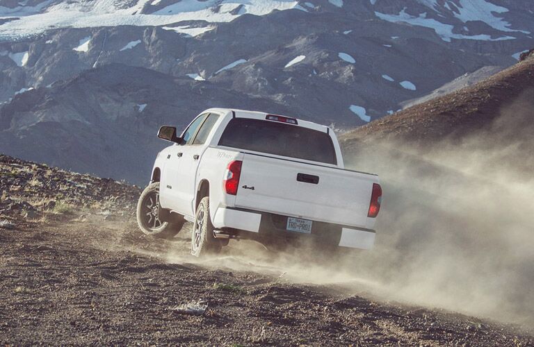 2016 Toyota Tundra offroading