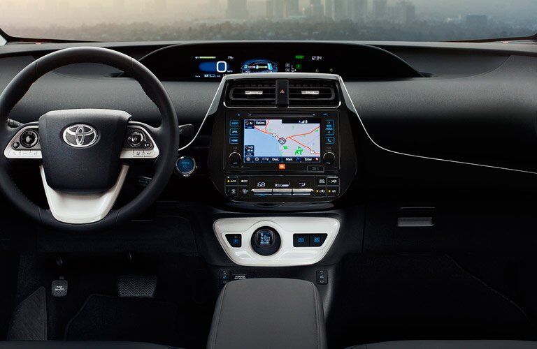 2017 Toyota Prius dashboard