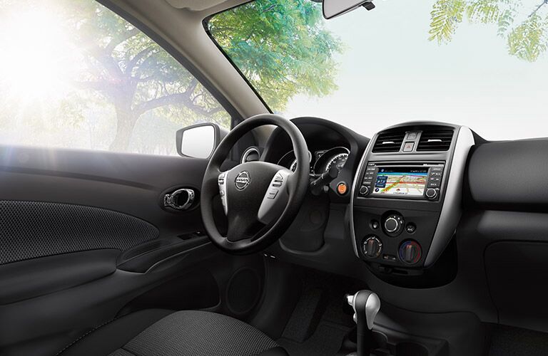 2016 Nissan Versa interior front driver's seat