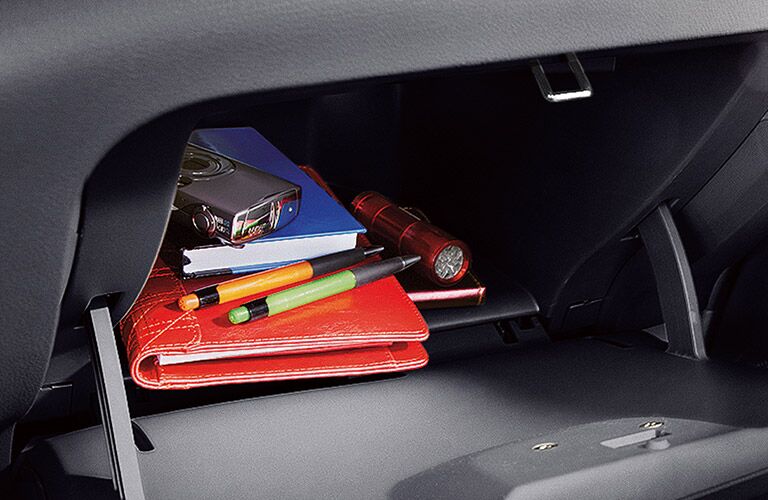 2017 Nissan Versa glove box storage