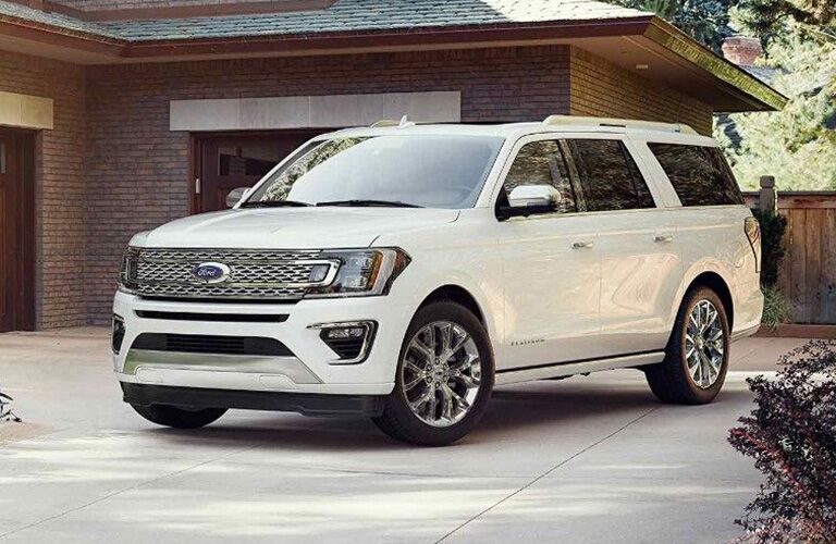2018 Ford Expedition parked in a driveway