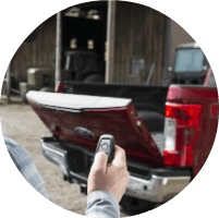 2018 Ford Super Duty with Remote Power Tailgate