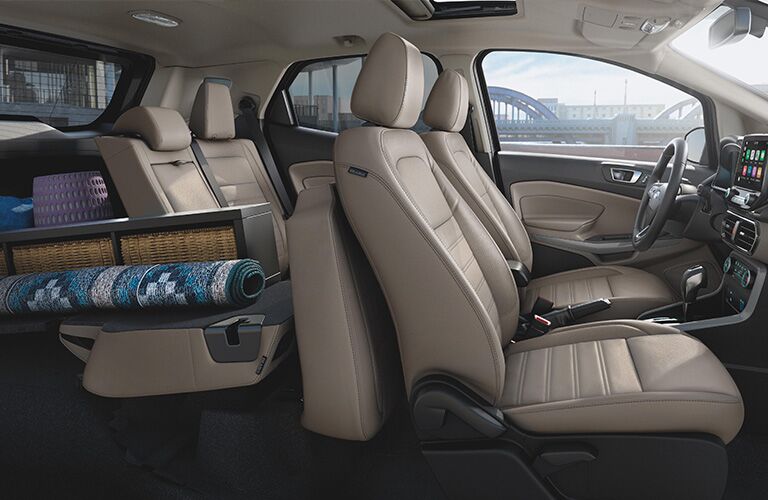 Interior view of 2020 Ford EcoSport