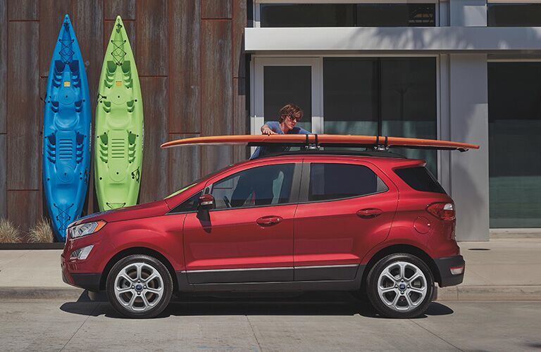 Red 2020 Ford EcoSport