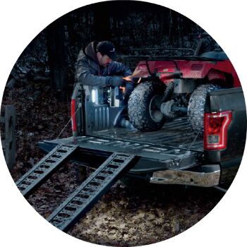 work features in the f150