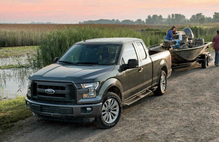 f-150 towing a boat