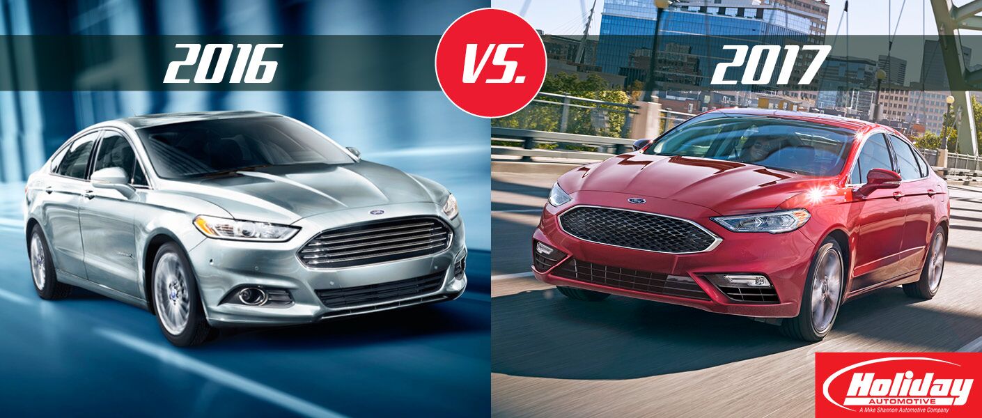 2017 Ford Fusion vs 2016 Ford Fusion