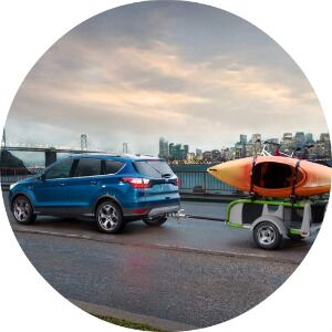 how much can you tow in the 2017 ford escape?