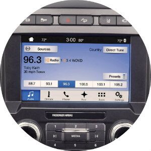 what tech features are available in the 2017 super duty trucks?