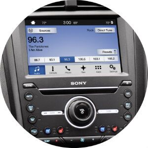 what audio system is in the 2017 ford fusion?