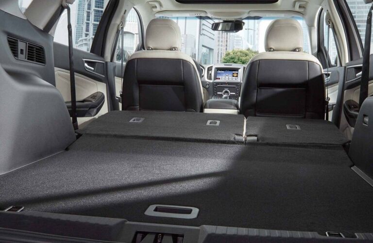 2018 Ford Edge Cargo room seats folded down