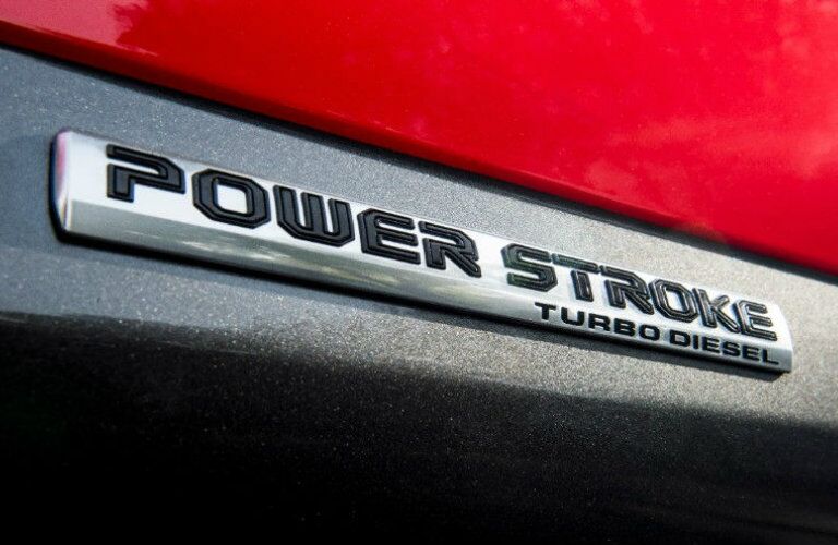 2018 Ford F-150 Power Stroke diesel badge