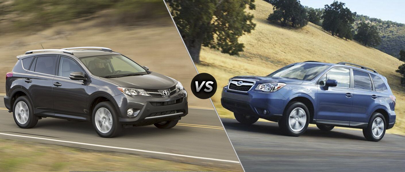 2016 Toyota Rav4 Vs Subaru Forester