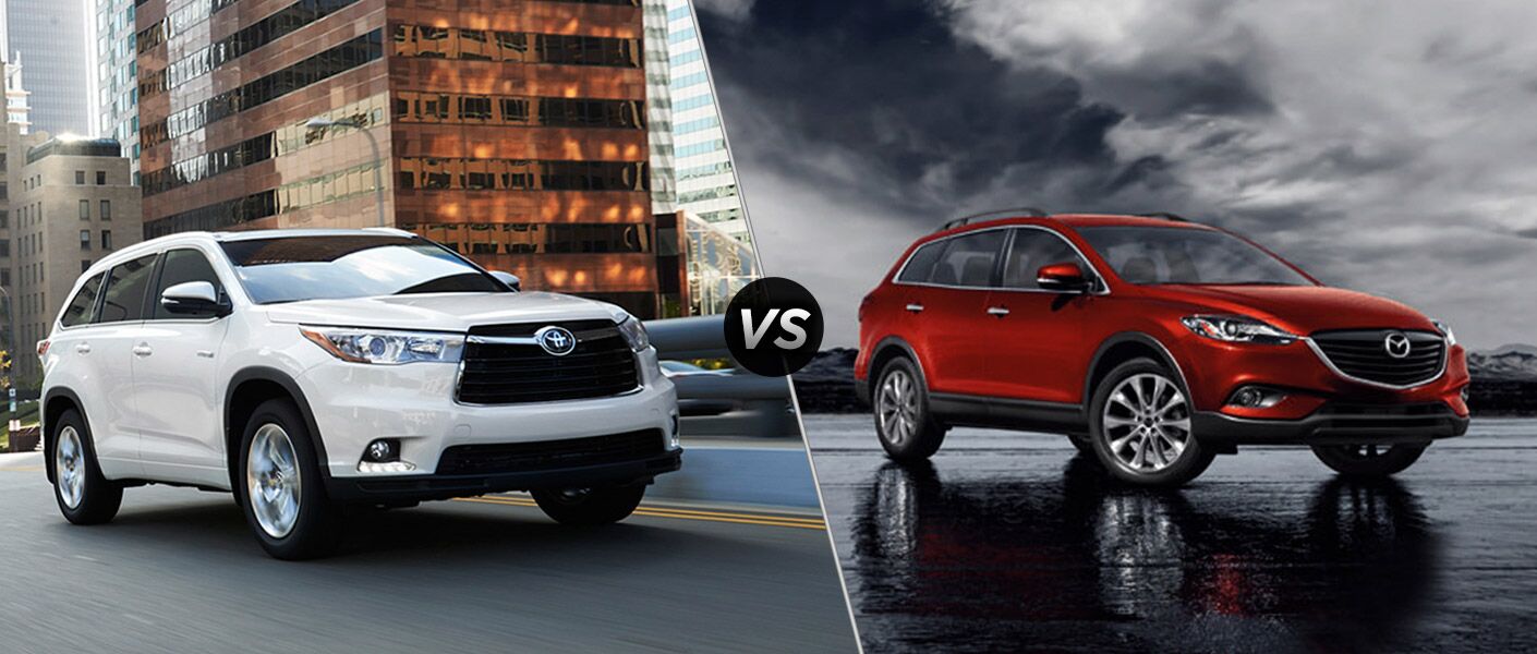 2015 Toyota Highlander Vs 2015 Mazda Cx 9