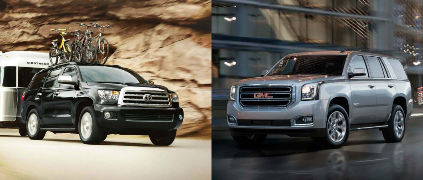 2015 Toyota Sequoia vs 2015 GMC Yukon