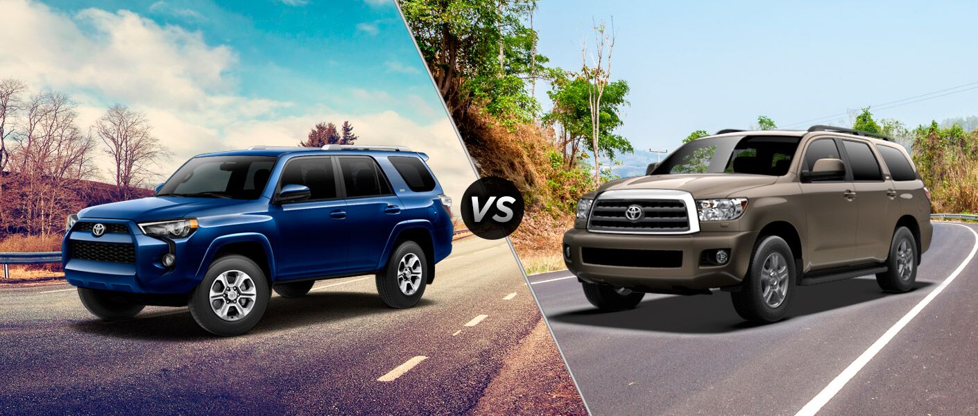 Toyota Sequoia Vs 4Runner >> 2016 Toyota 4runner Vs 2016 Toyota Sequoia Toyota Sequoia Vs 4Runner >> 2016 Toyota 4runner Vs 2016 Toyota Sequoia