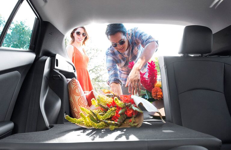 View of Cargo Capacity in 2017 Toyota Prius