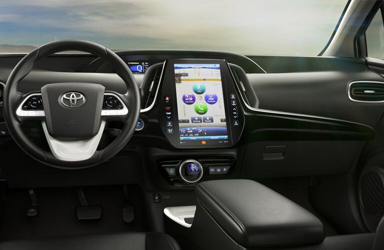 2017 Toyota Prius Prime multimedia screen_o