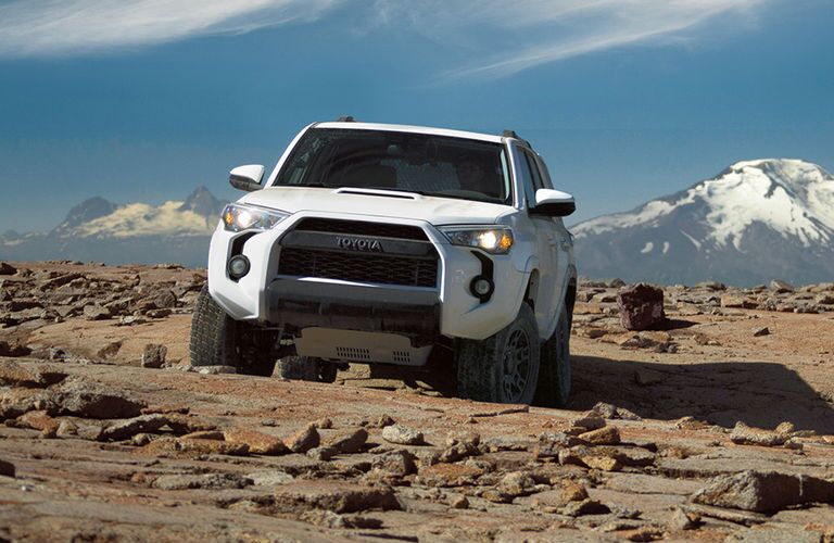 Front End View of 2017 Toyota 4Runner TRD Pro in White
