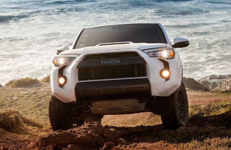 View of Skid Plate on Front of 2017 Toyota 4Runner TRD Pro