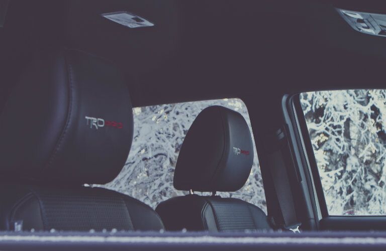 2017 Toyota Tacoma TRD Pro seating