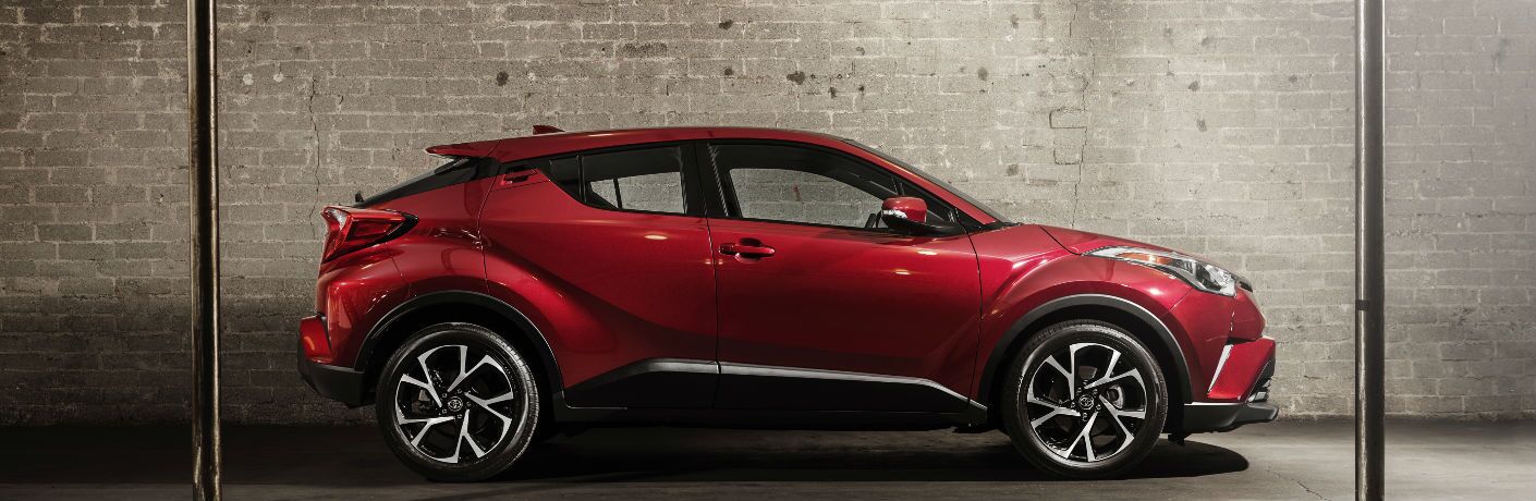 2018 Toyota C-HR Exterior Side View in Red