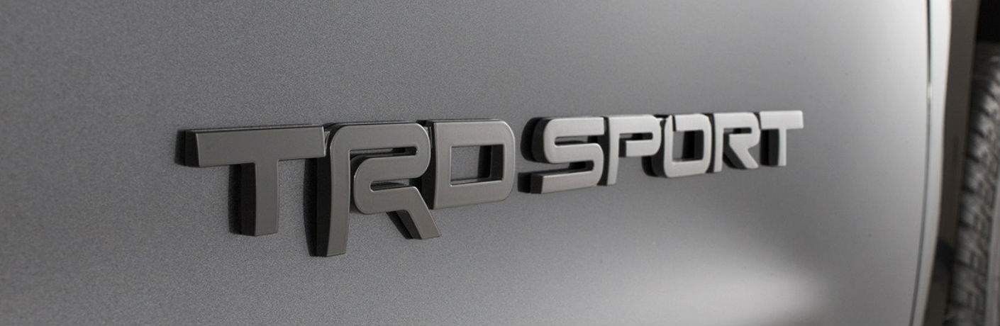 TRD Sport Emblem on 2018 Toyota Sequoia TRD Sport