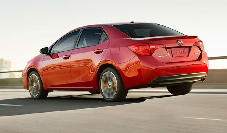 Red 2019 Toyota Corolla