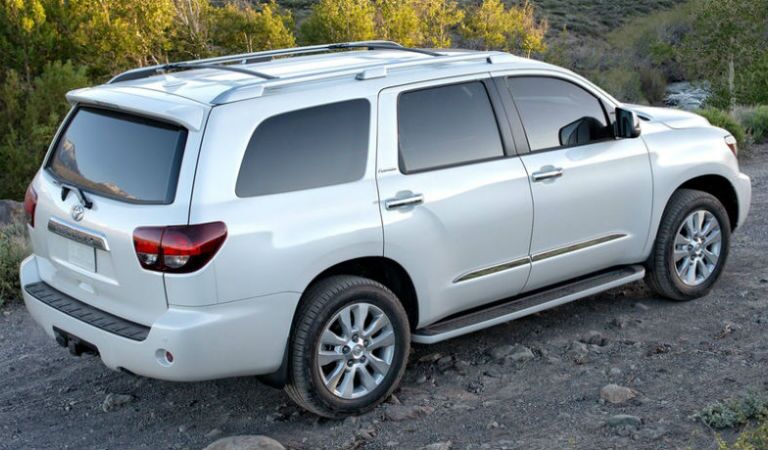 White 2019 Toyota Sequoia