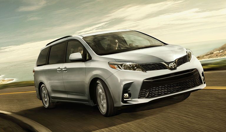 Grey 2019 Toyota Sienna