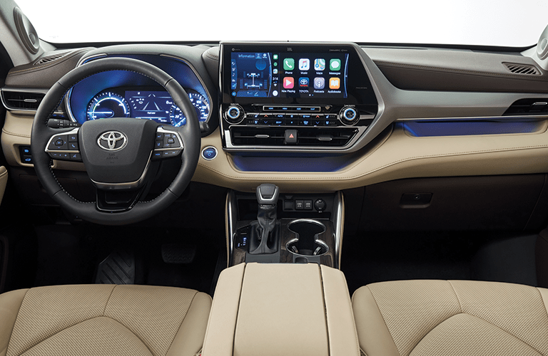 2020 Toyota Highlander dashboard