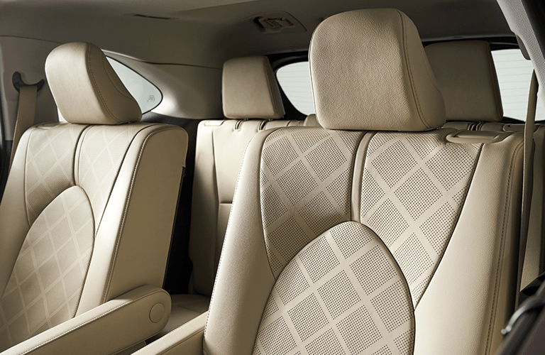 2020 Toyota Highlander rear seats