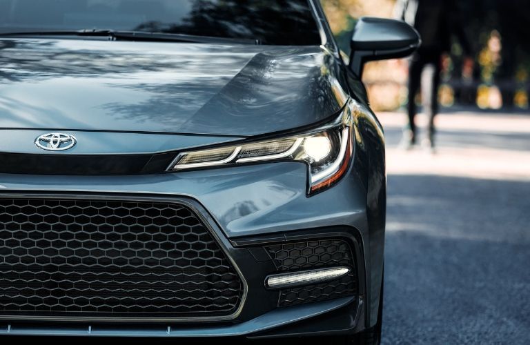 2020 Toyota Corolla headlight closeup