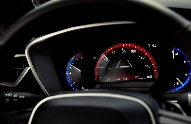 2020 Toyota Corolla instrument cluster