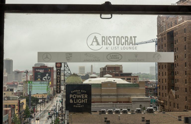 Aristocrat A' List Lounge at the Midland, window view