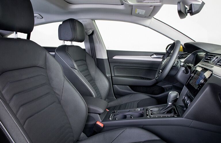 view of front seats from passenger side of 2019 Volkswagen Arteon