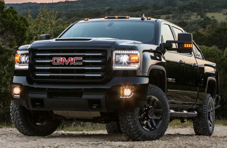 2017 GMC Sierra 2500HD AllTerrain X black side view