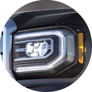 led lighting in the sierra denali