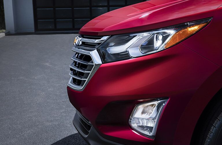 2018 Chevy Equinox red grille and nose