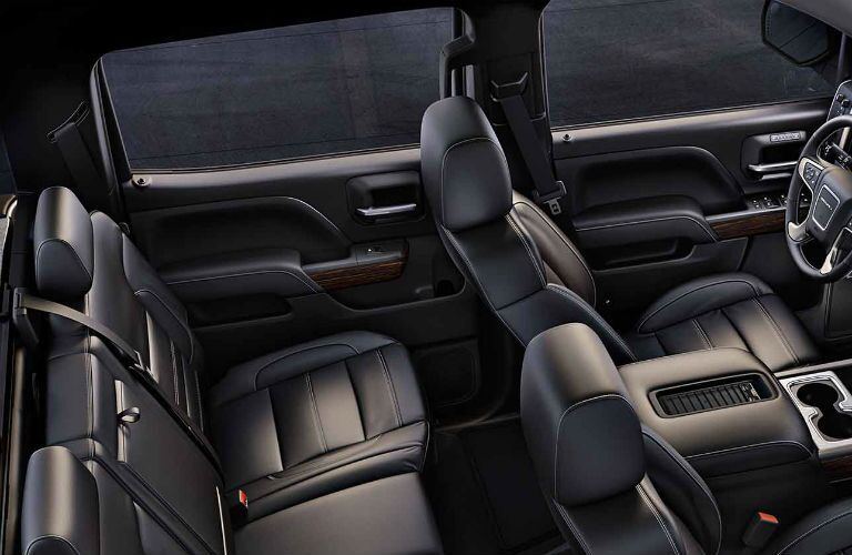 2018 GMC Sierra 1500 crew cab with black leather