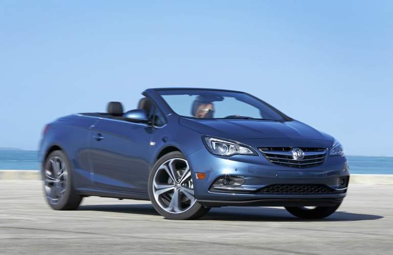 2018 Buick Cascada blue side view