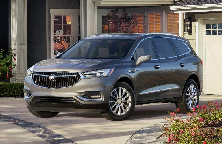 2018 Buick Enclave gray side view
